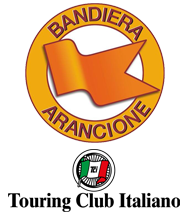 Bandiera Arancione Touring Clud Italiano