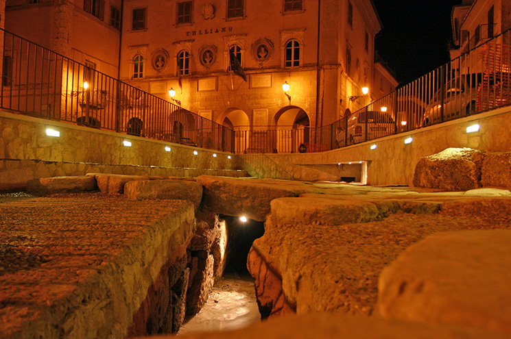 Il Decumano Romano ad Arpino