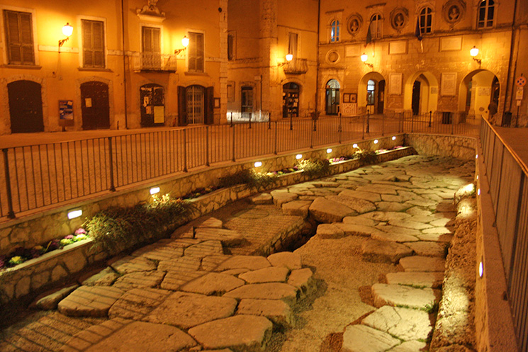 Il Decumano Romano ad Arpino