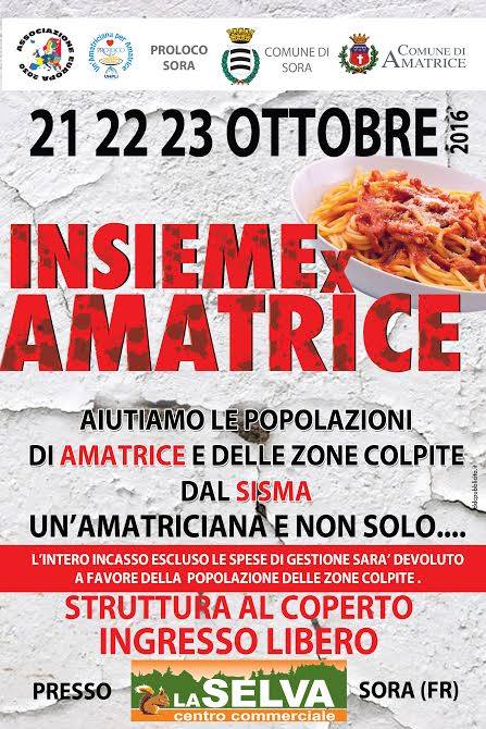 Insieme x Amatrice