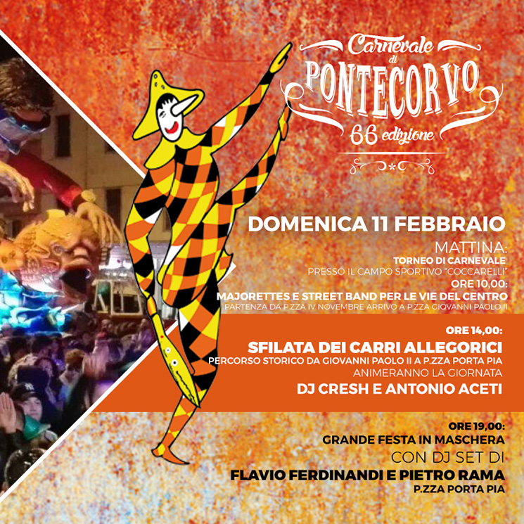 Carnevale Pontecorvo 2018