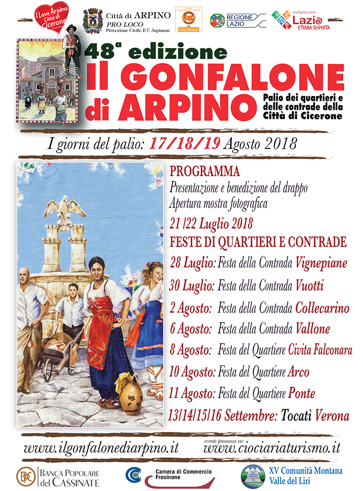 Il Gonfalone di Arpino 2018