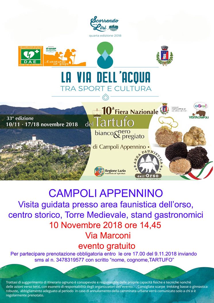 Fiera del Tartufo di Campoli Appennino 2018