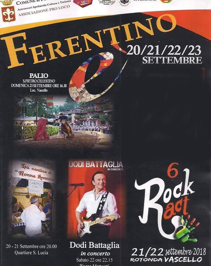 Ferentino è 2018