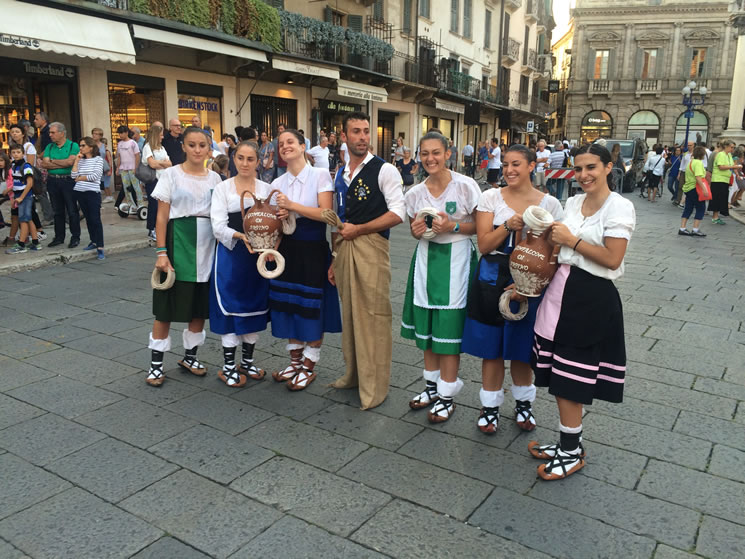 La Corsa con la Cannata al Tocatì di Verona 2018