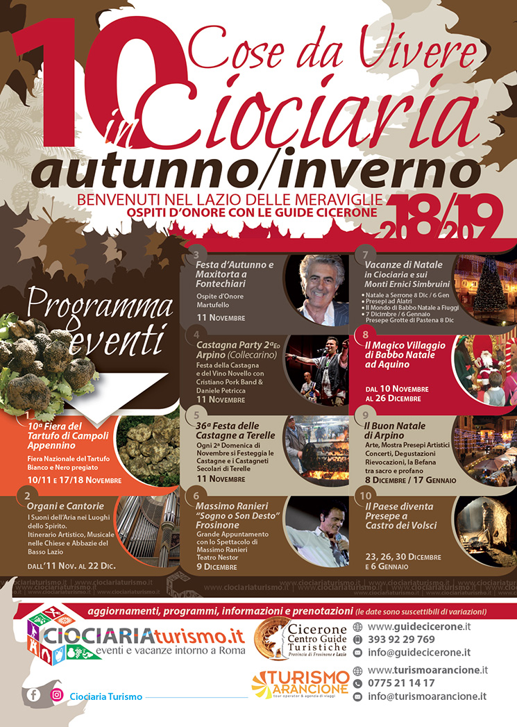 Autunno 2018 in Ciociaria