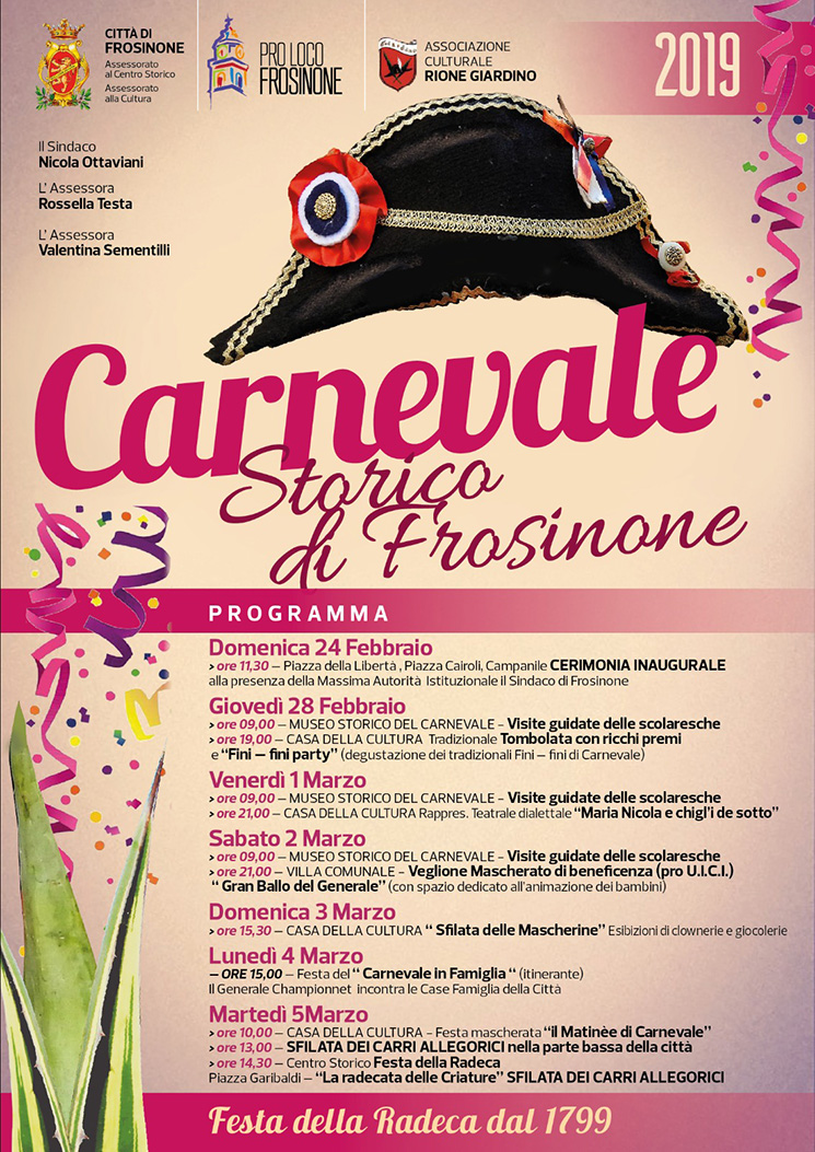 Carnevale Storico di Frosinone - "Festa della Radeca"