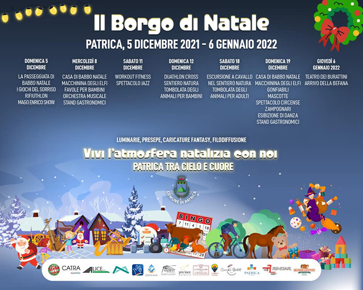 Il Borgo di Natale Patrica 2021