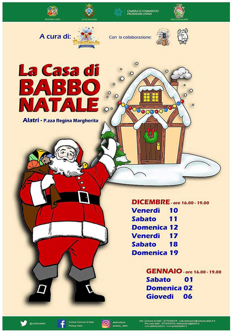 Casa di Babbo Natale Alatri