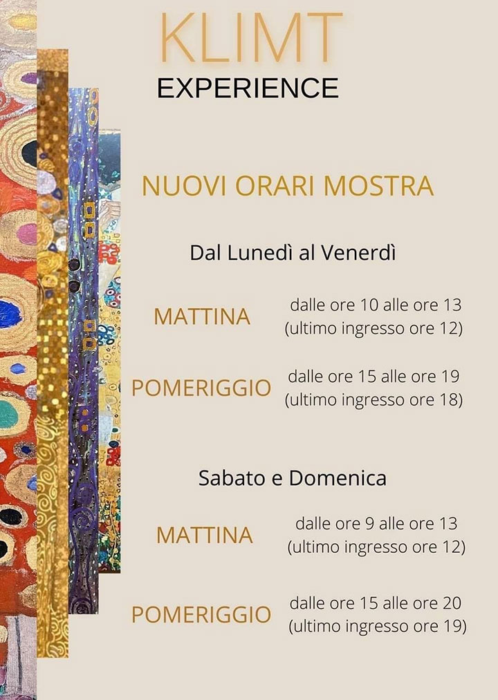 Mostra Klimt Experience