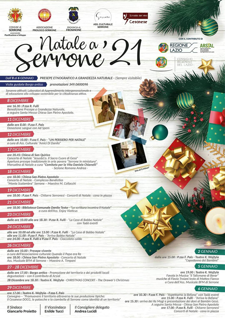 Natale a Serrone 2021