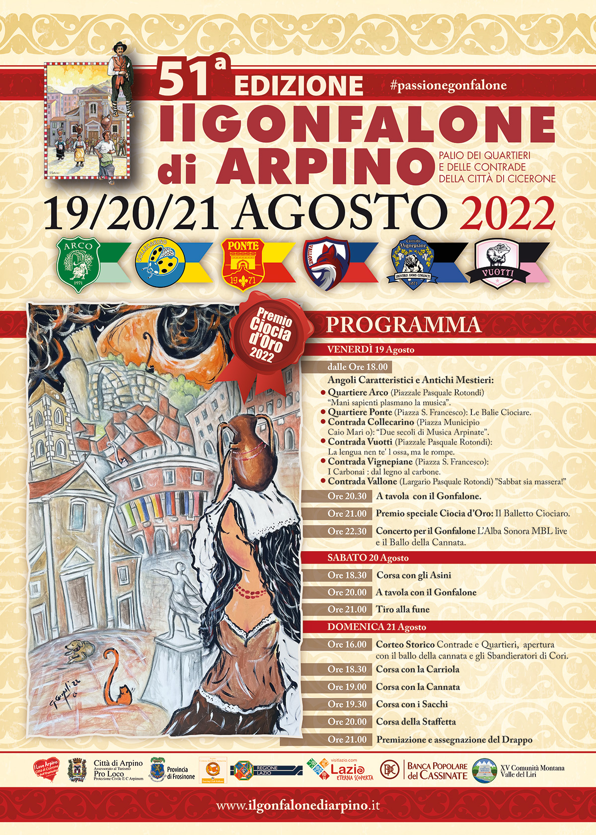 Il Gonfalone di Arpino 2022