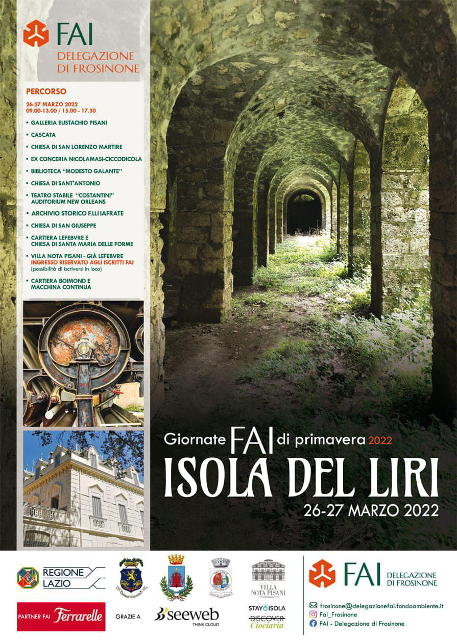 Giornate Fai di Primavera a Isola del Liri