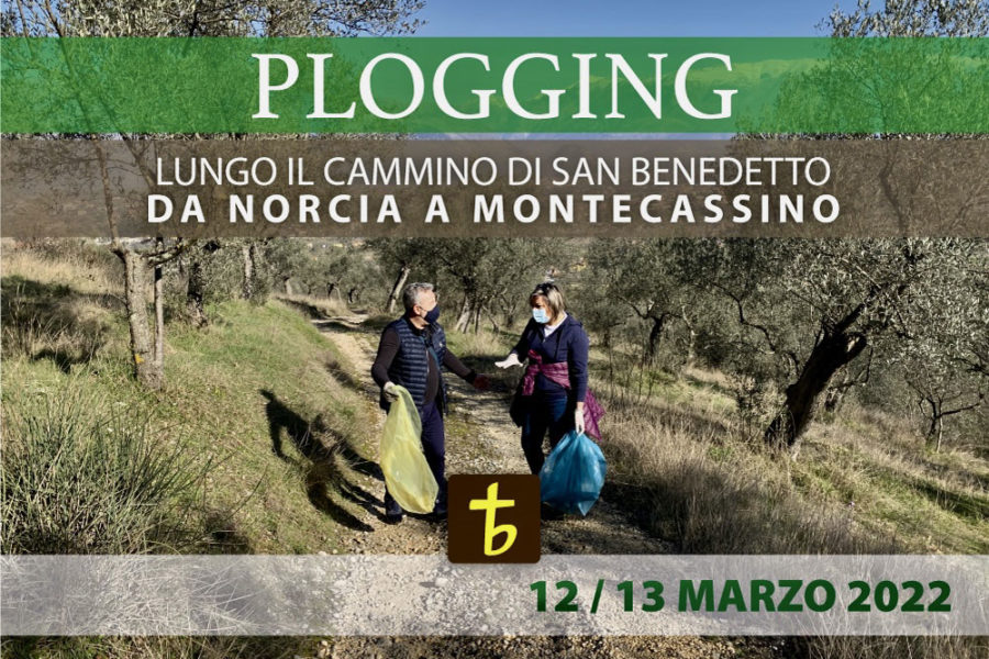 Plogging ripuliamo Il Cammino Di San Benedetto !