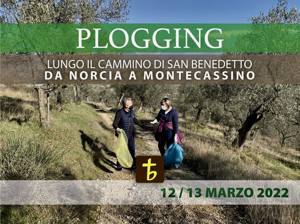 Plogging ripuliamo Il Cammino Di San Benedetto !