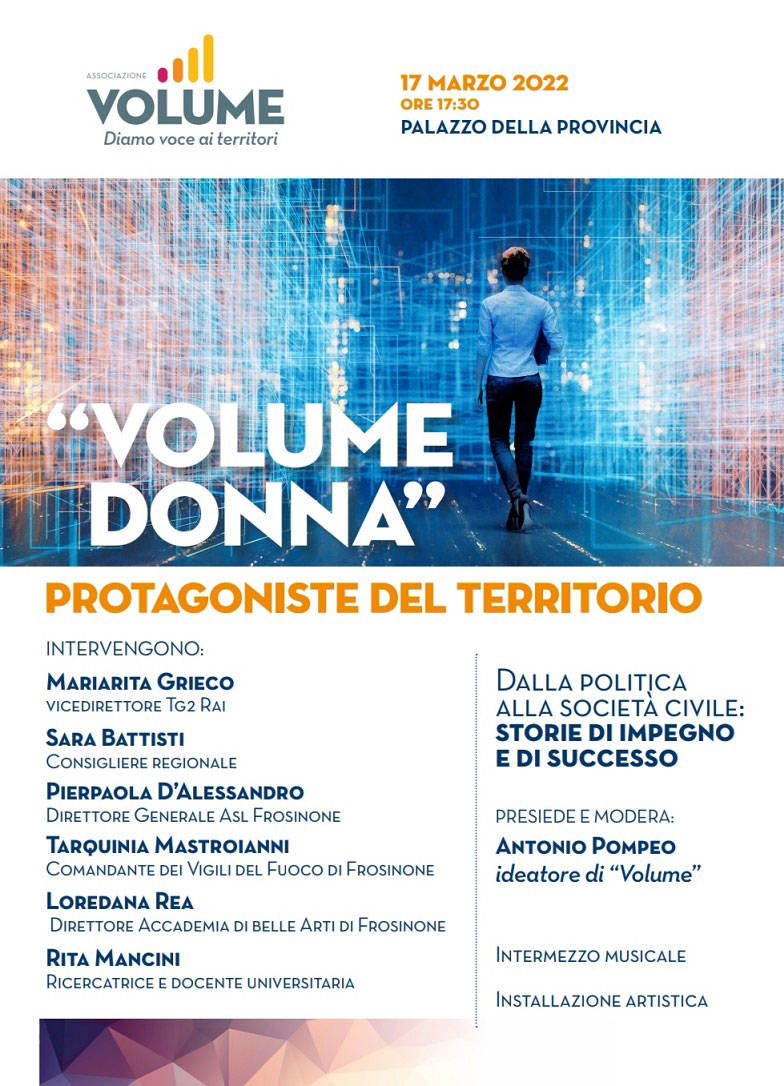 Volume Donna a Frosinone