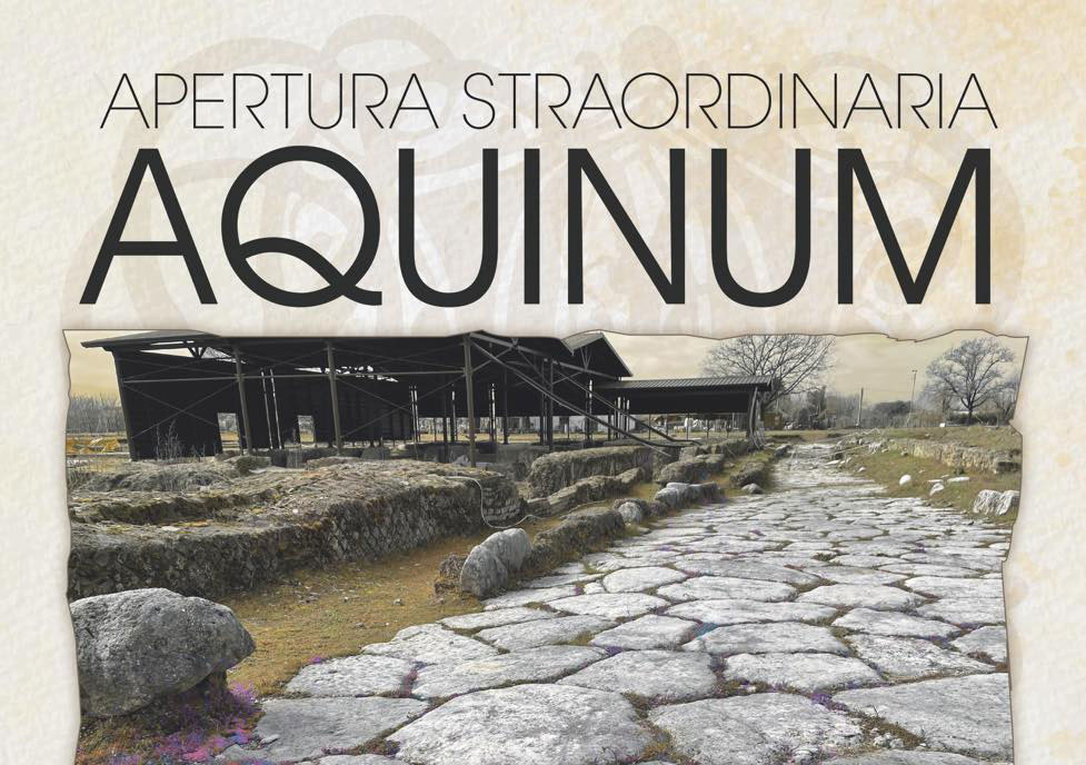 Apertura straordinaria Area Archeologica Aquinum