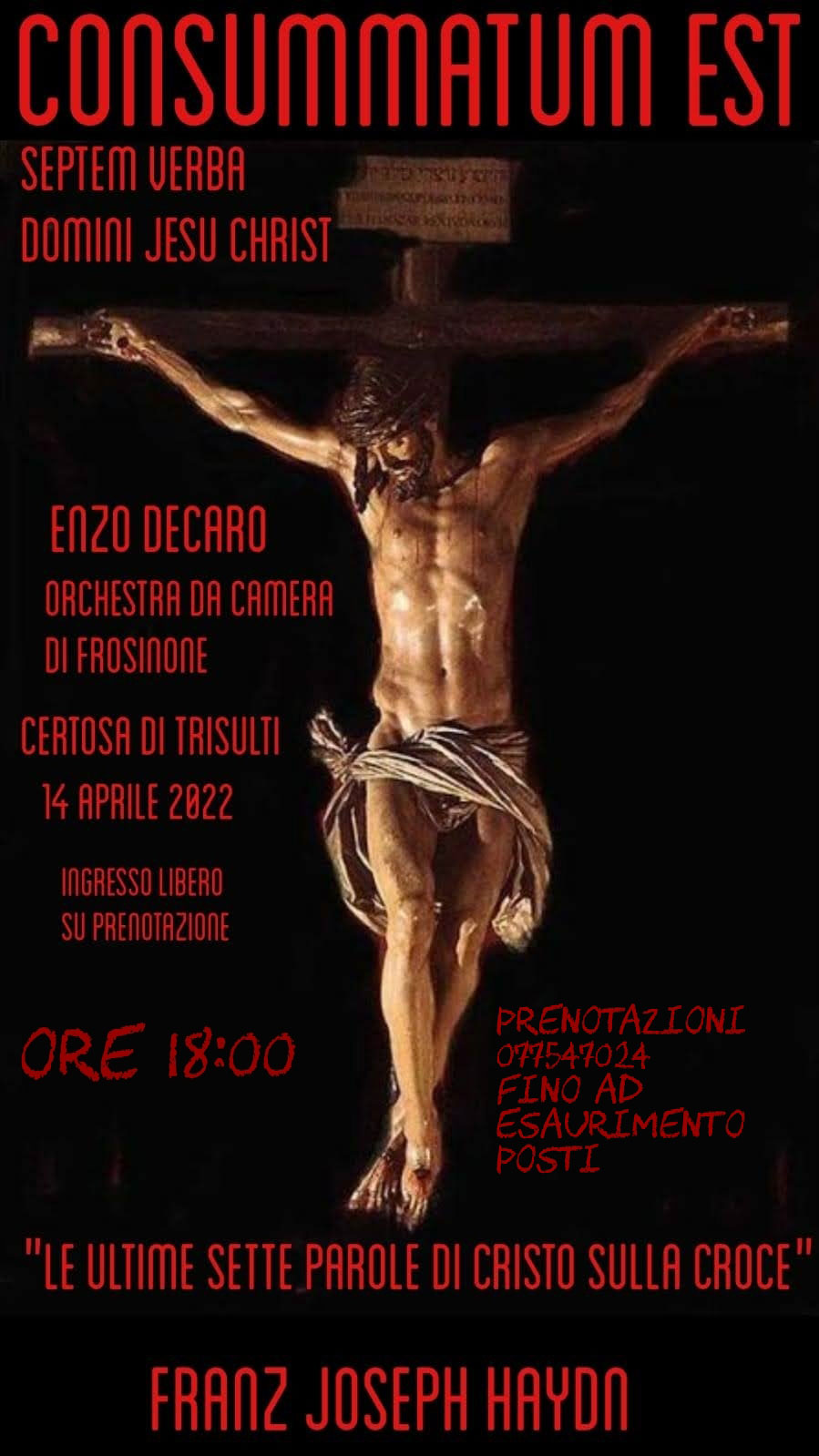 Concerto Consumatium Est