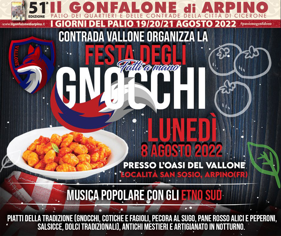 Sagra degli Gnocchi - Vallone Arpino 2022