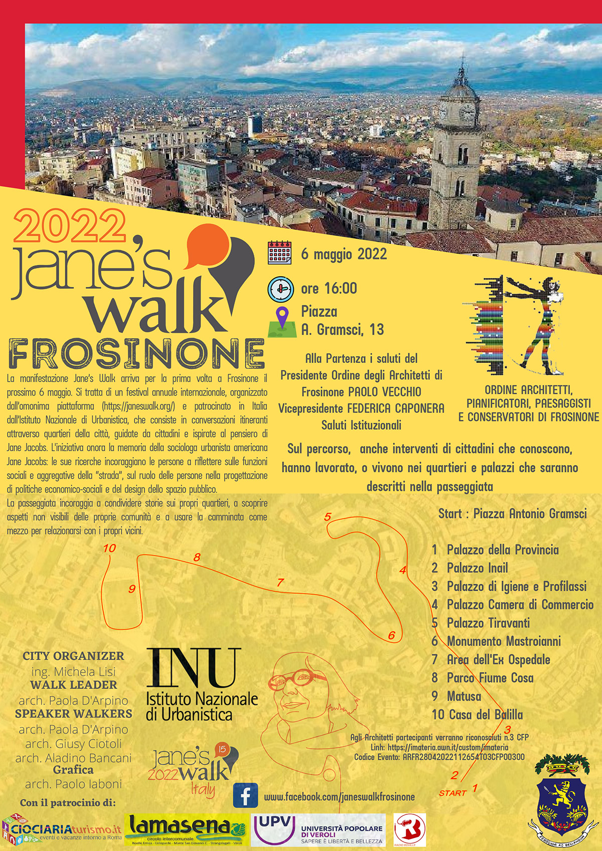 Jane's Walk Frosinone