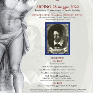 Presentazione libro Bernardino Cesari d'Arpino Pittore
