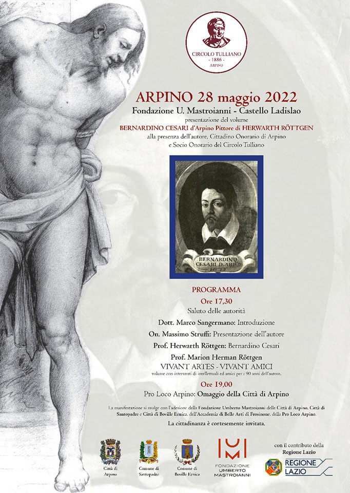 Presentazione libro Bernardino Cesari d'Arpino Pittore