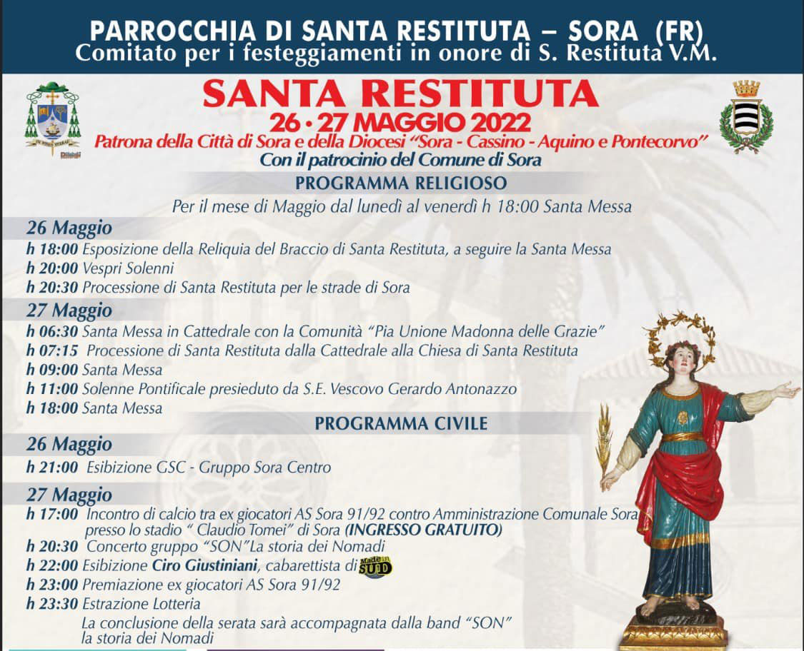 Festeggiamenti per Santa Restituta