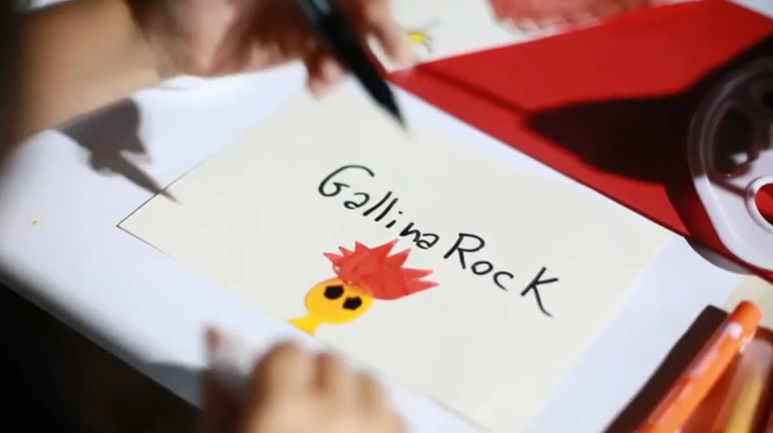 Gallina Rock Mail Art
