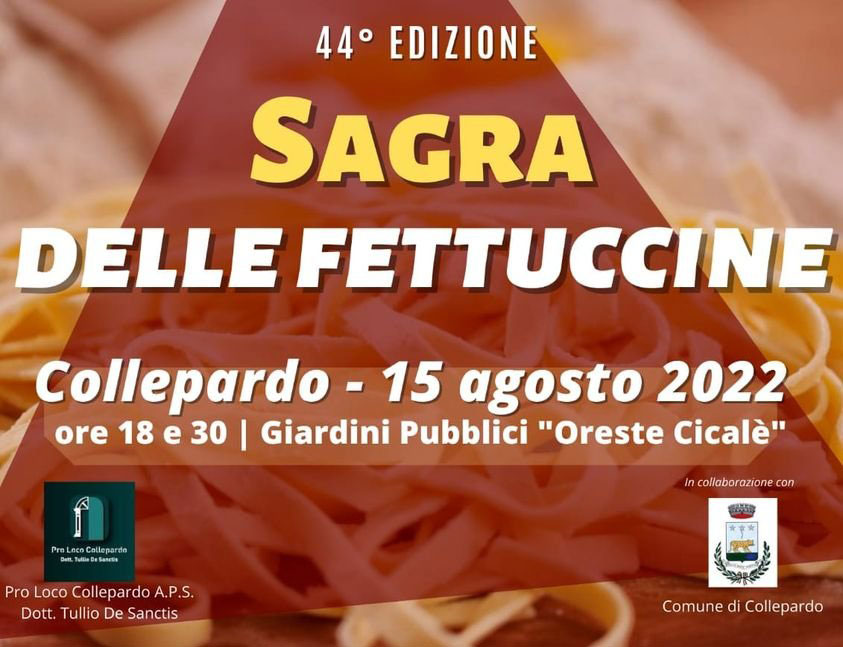 Sagra della Fettuccine - Collepardo 2022