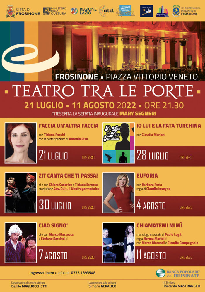 Teatro Tra le Porte 2022 - Frosinone
