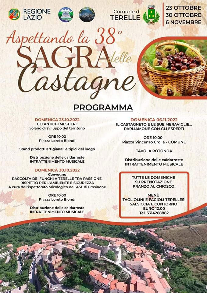 Aspettando la 38ª Sagra delle Castagne