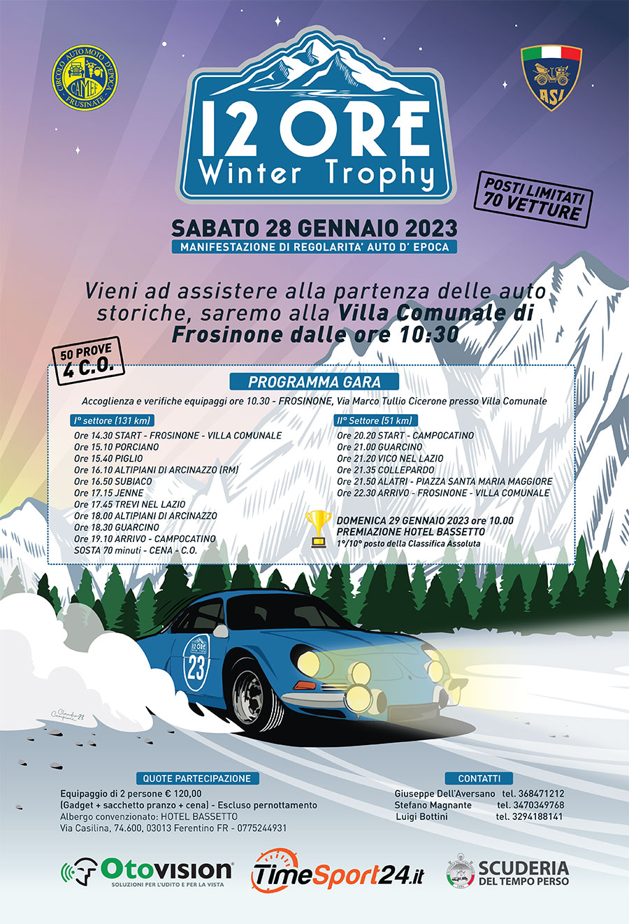 12 Ore Winter Trophy - Frosinone 2022