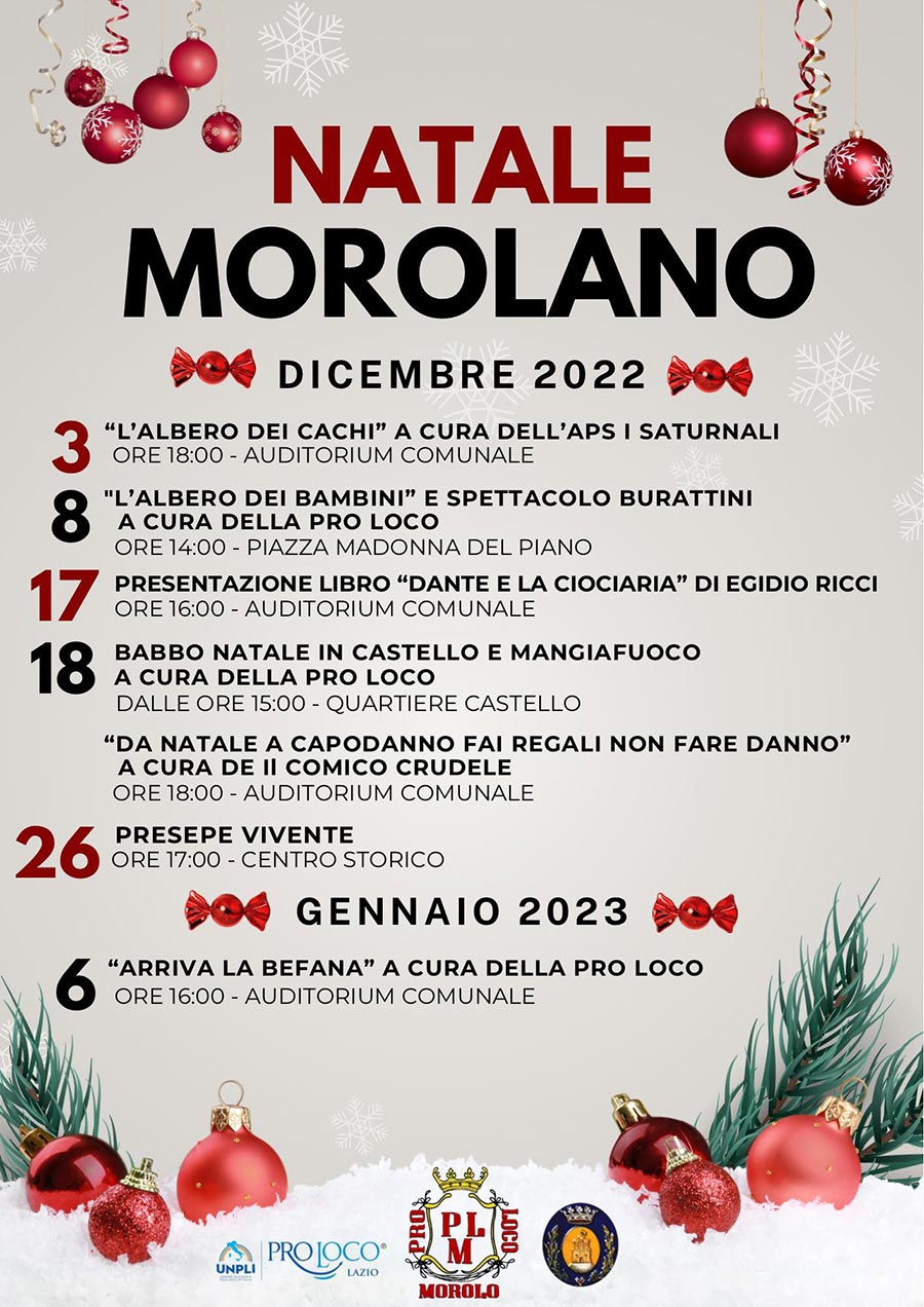 Natale Morolano 2022