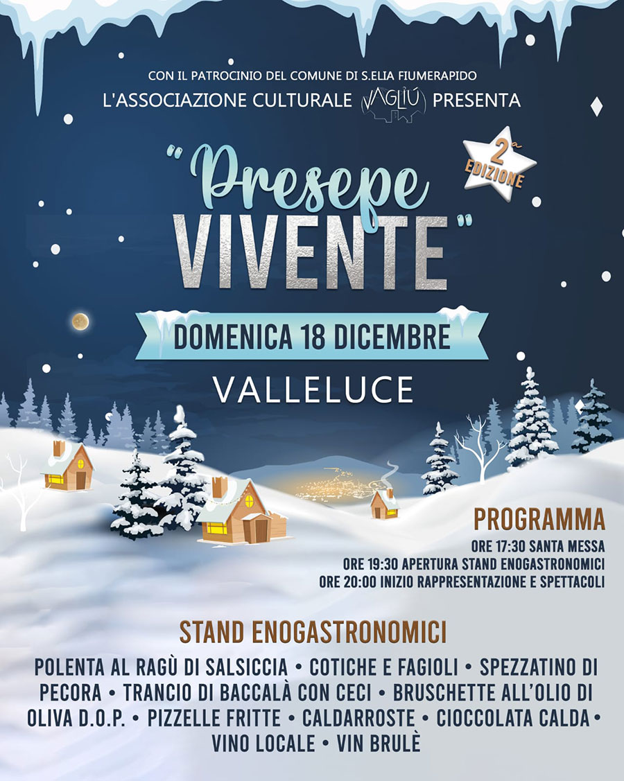 Presepe Vivente Valleluce 2022