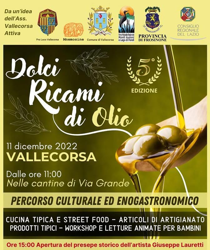 Dolci Ricami di Olio Vallecorsa 2022