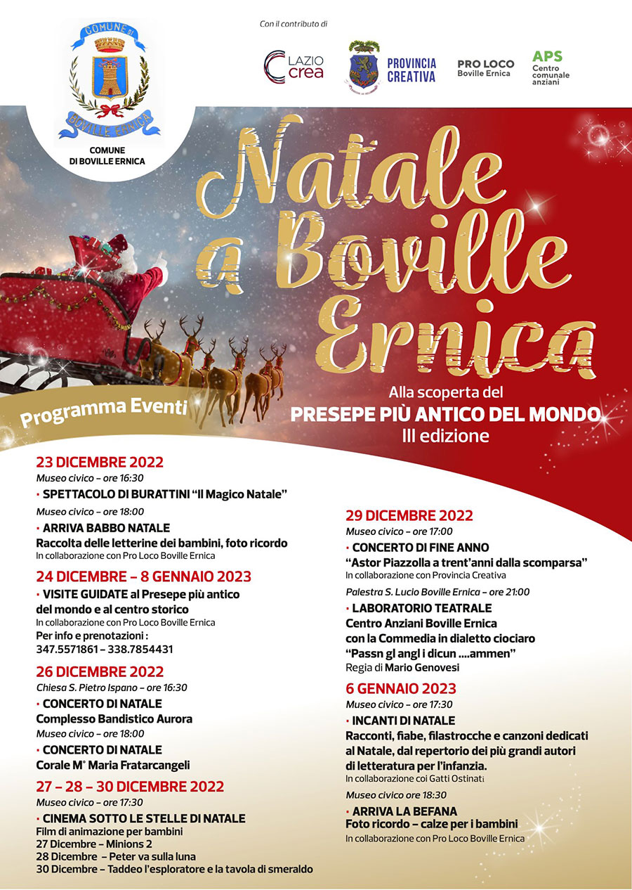 Natale a Boville 2022