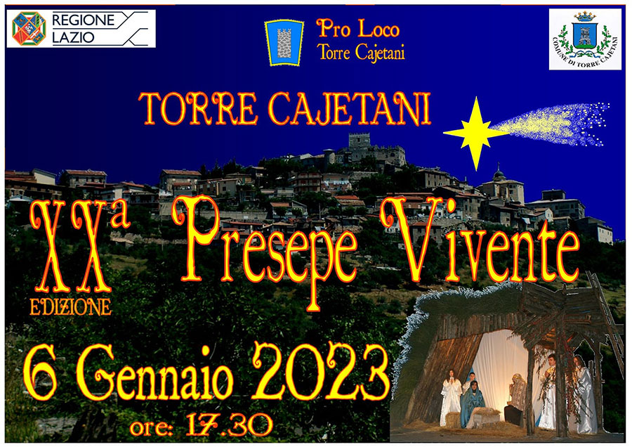 Presepe Vivente Torre Cajetani 2023