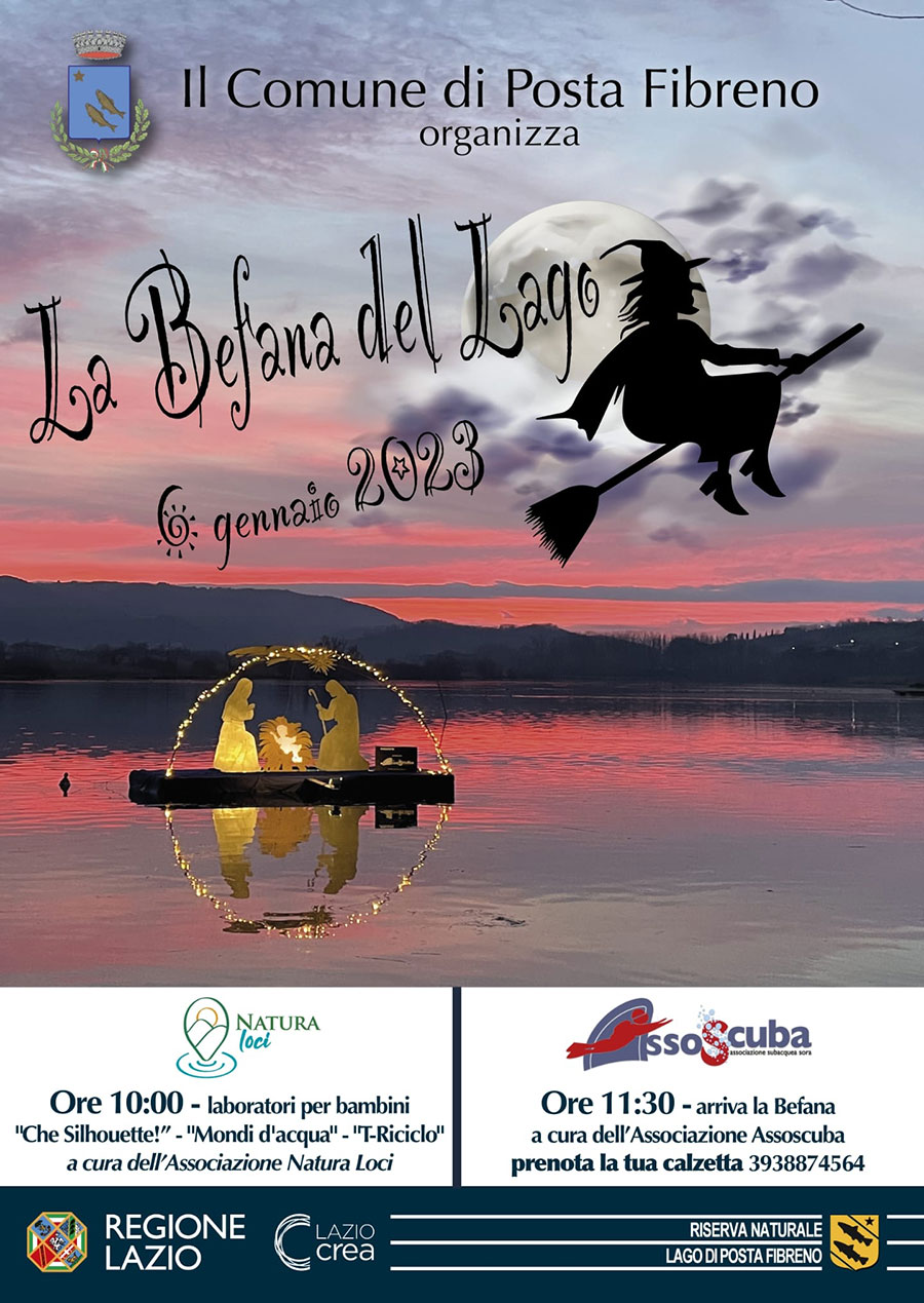 La Befana del Lago Posta Fibreno 2023