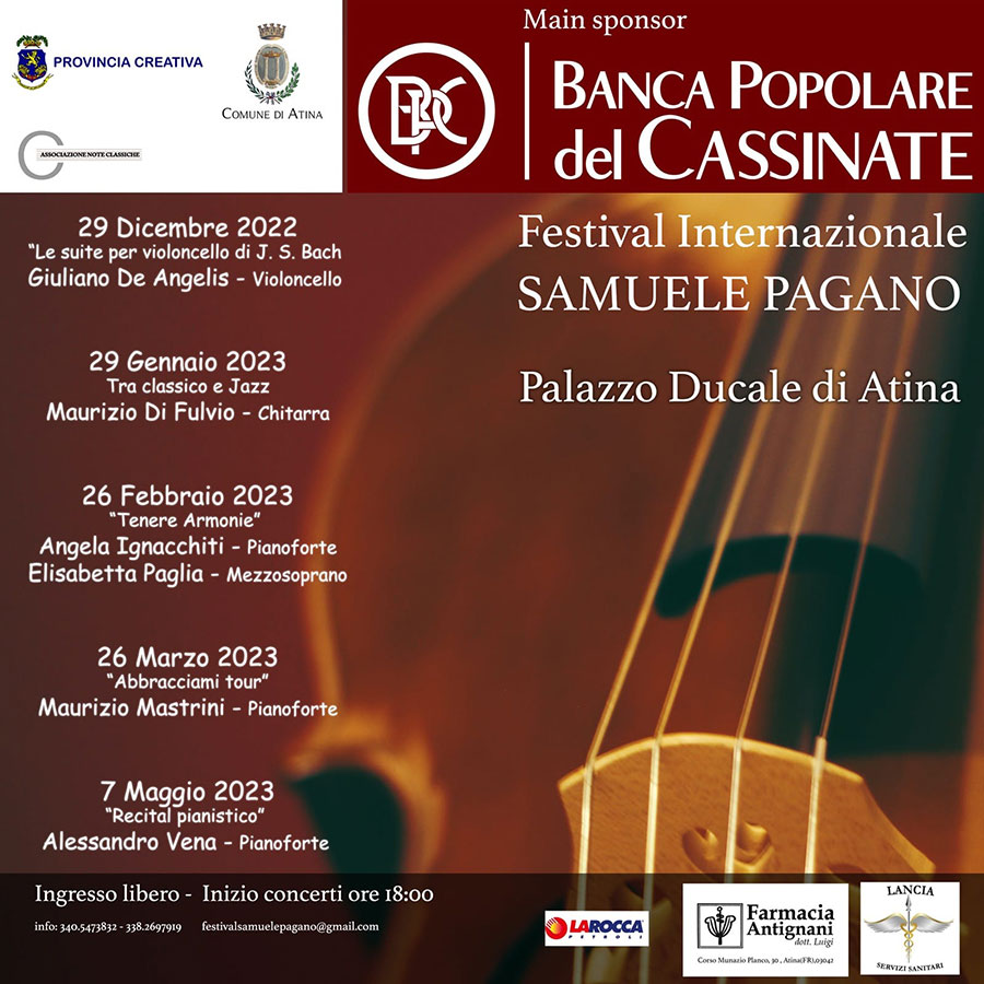 Festival Internazionale Samuele Pagano