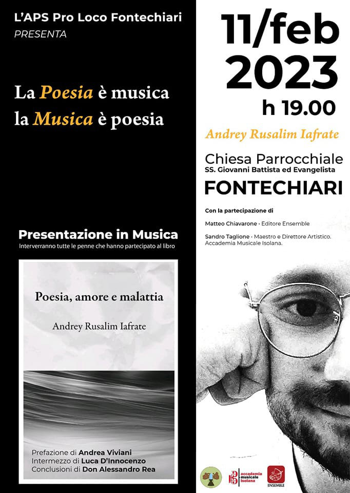 Presentazione libro Poesia Amore e Malattia