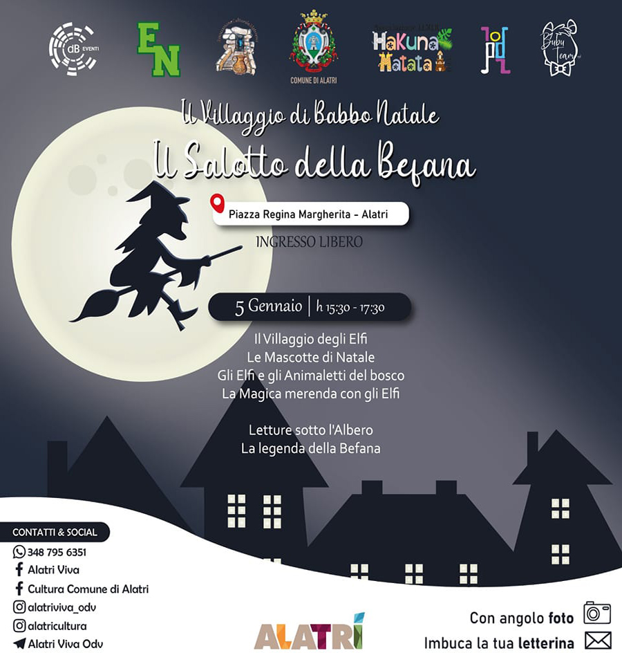 Il Salotto della Befana Alatri 2023