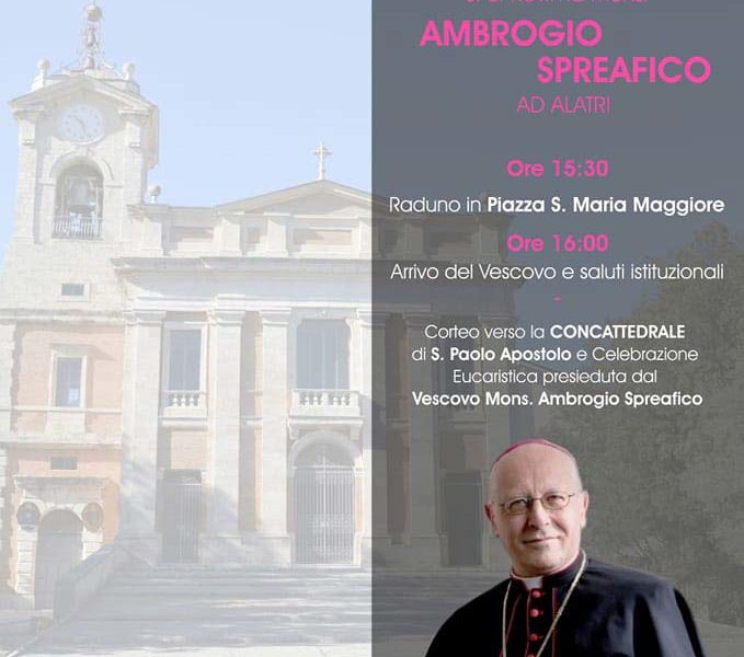 Visita Mons. Ambrogio Spreafico ad Alatri 2023