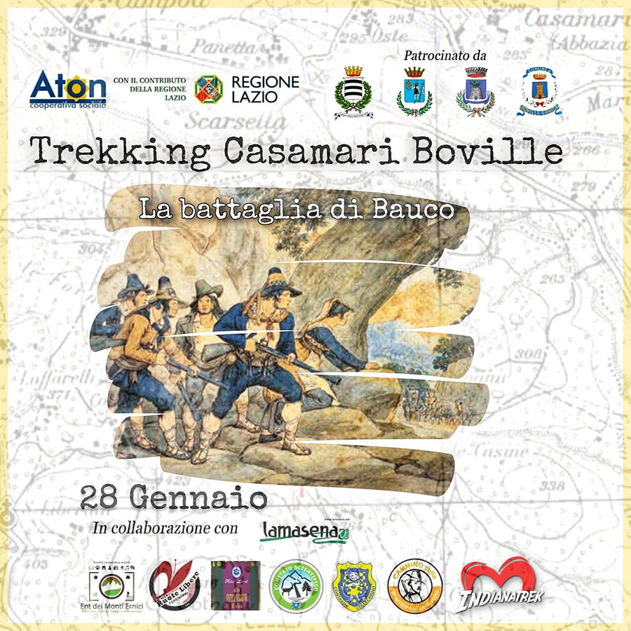 Trekking Casamari Boville La Battaglia di Bauco 2023