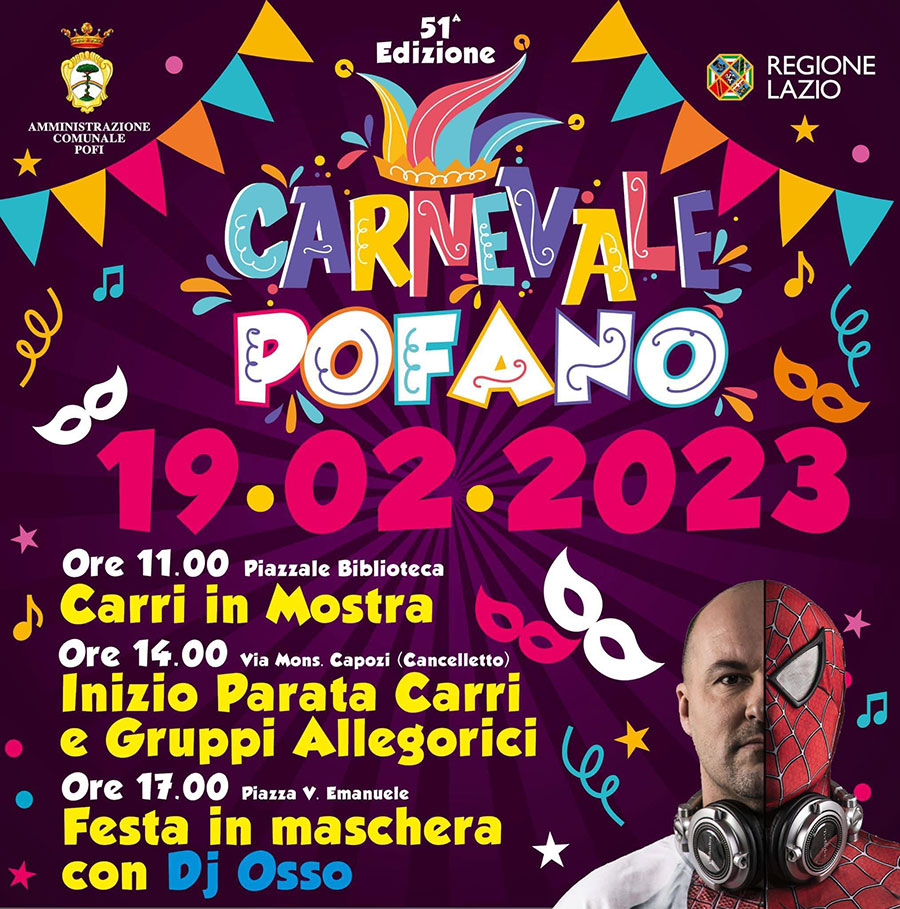 Carnevale Pofano 2023