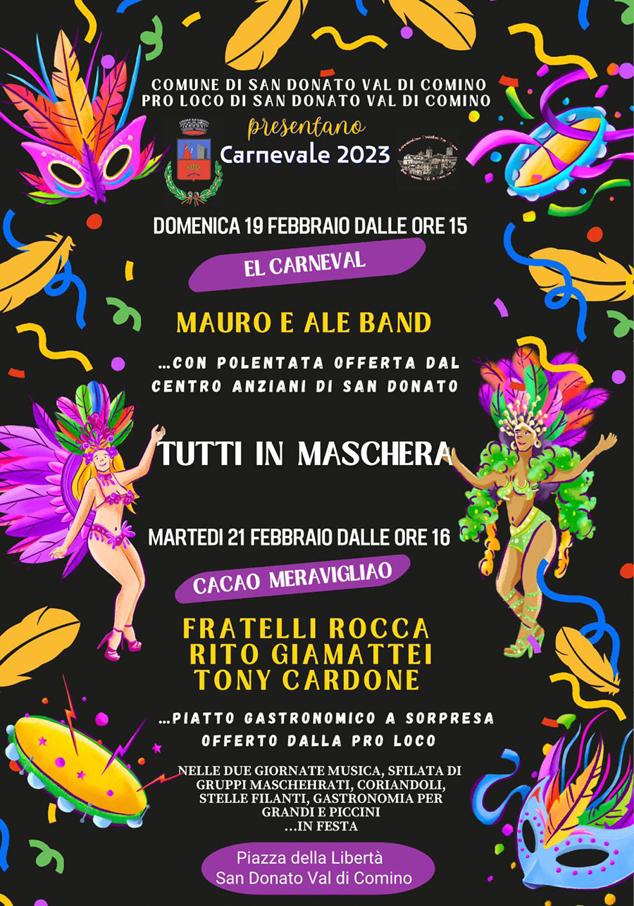 Carnevale Sandonatese 2023