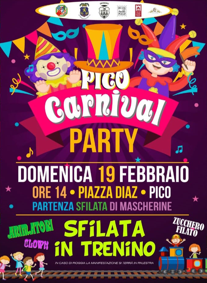 Pico Carnival Party 2023 - Benvenuti in Ciociaria in provincia di Frosinone