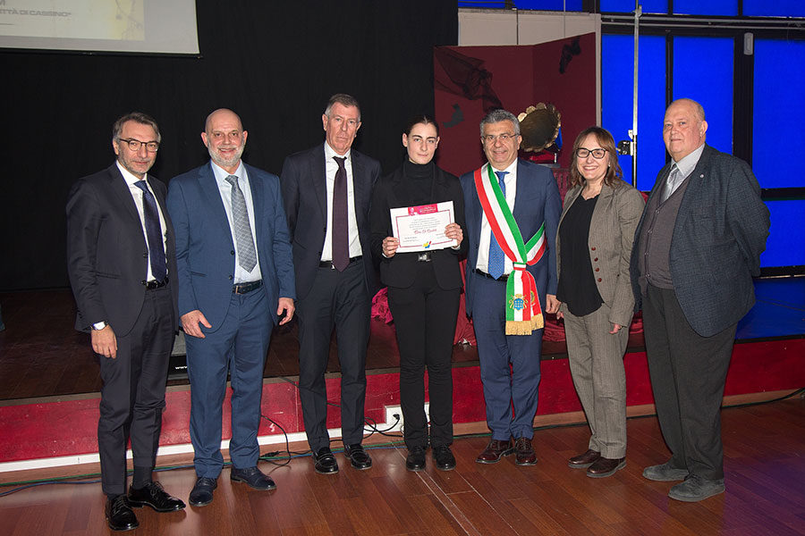 Premiazione studenti IIS Medaglia d’Oro Città di Cassino