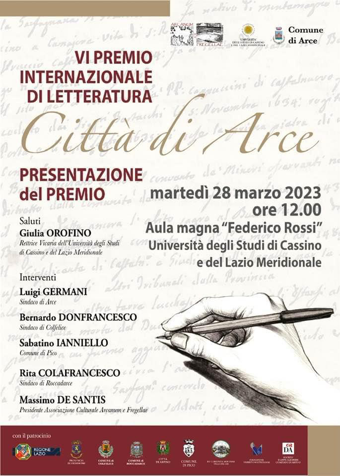 Presentazione Premio di Letteratura città di Arce