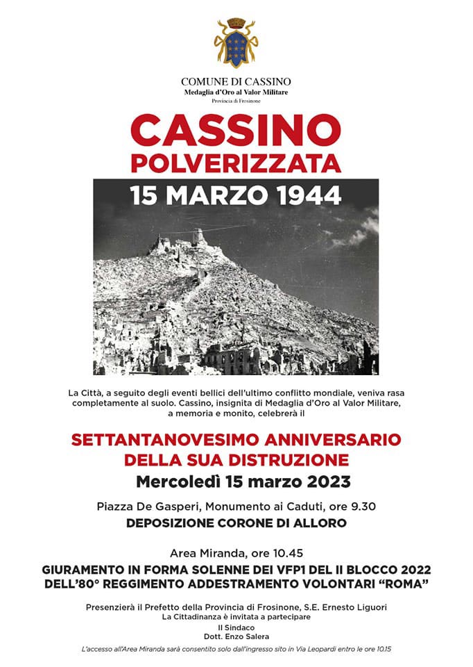 Cassino Polverizzata 2023