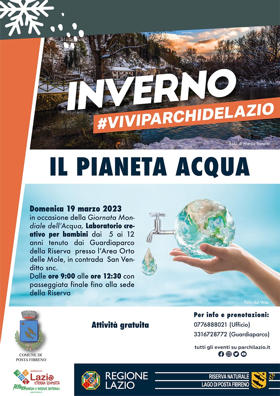 Il Pianeta Acqua Posta Fibreno 2023